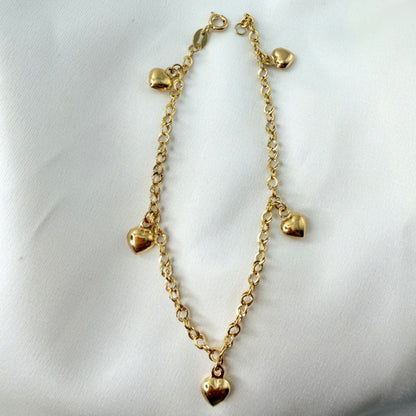 Heart Charm Bracelet BR116
