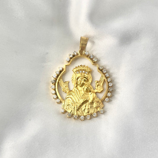 Mother & Child Diamond Pendant PD042