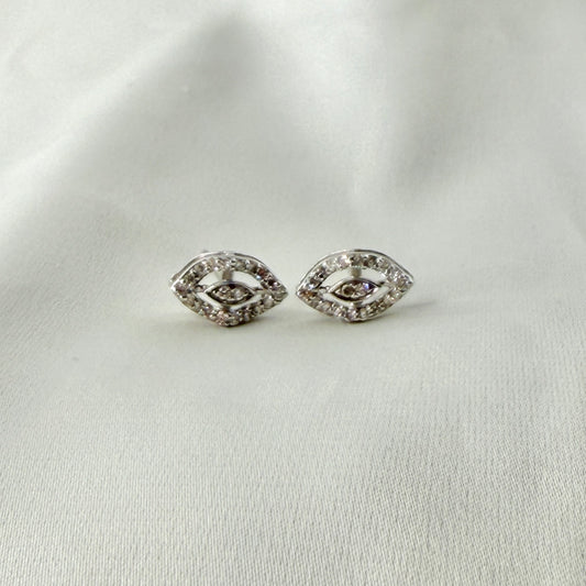 Marquise Shaped Diamond Earrings DE029