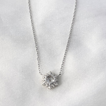 HK Diamond Cluster Choker NL188