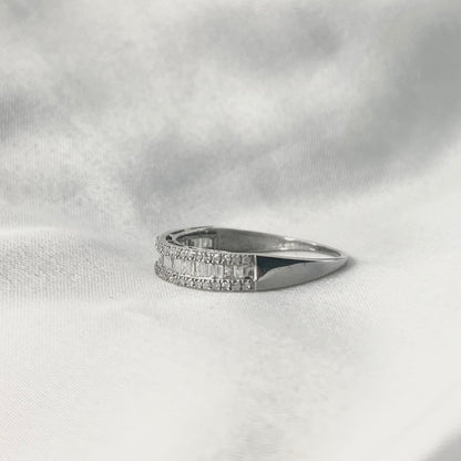 Baguette Half Eternity RG104