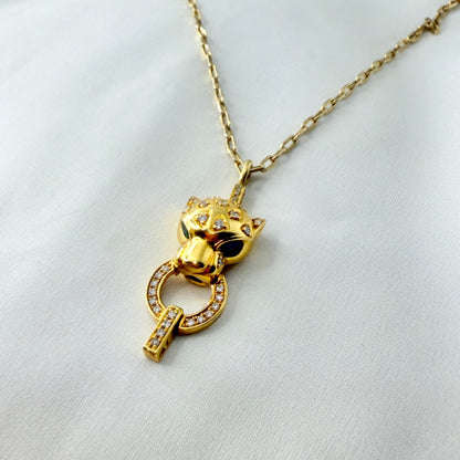Panther Diamond Necklace NL223