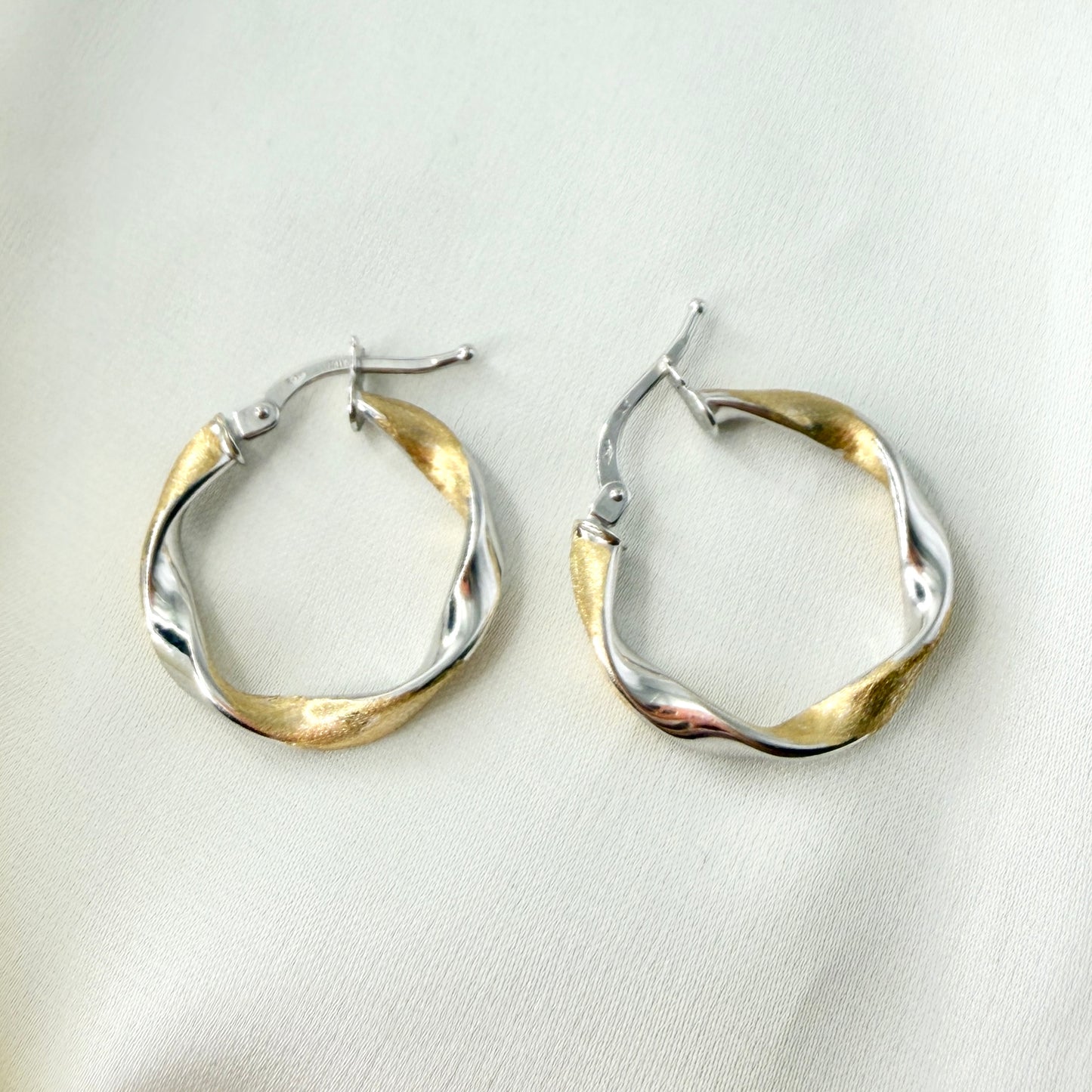 Twist Two Tone Creolle ER015