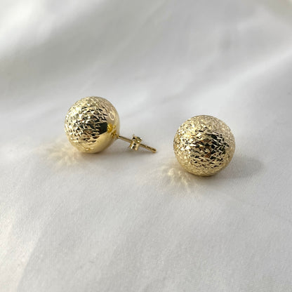 Glossy Ball Earrings ER005