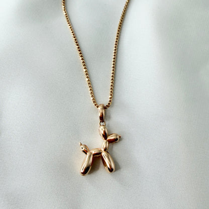 Bubble Dog Necklace NL212