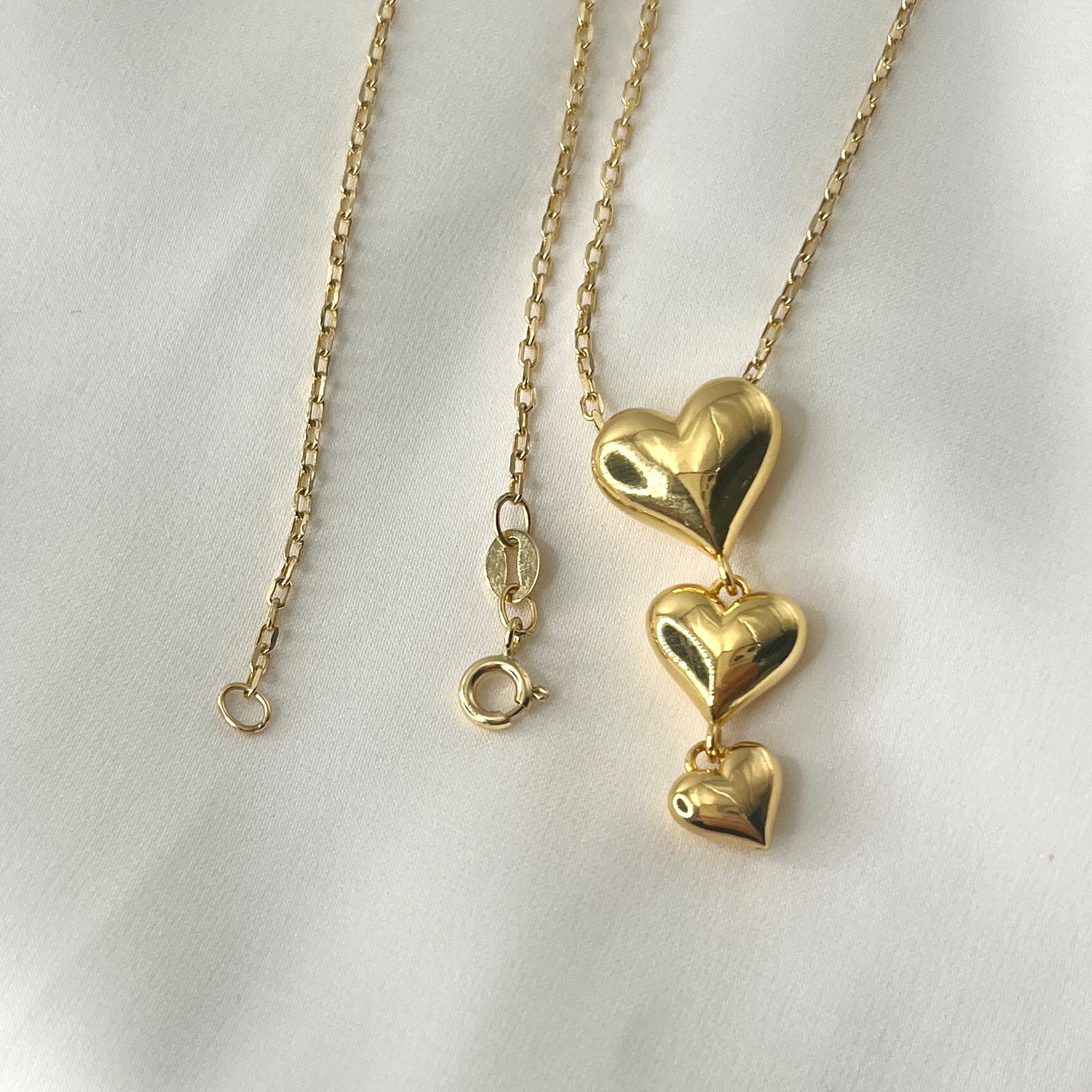 Trio Heart Necklace NL189