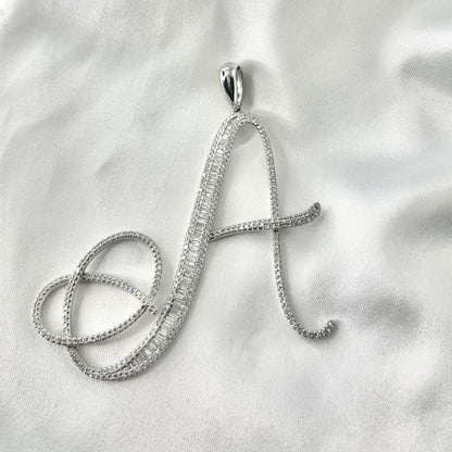 Letter A Diamond Pendant HK PD38