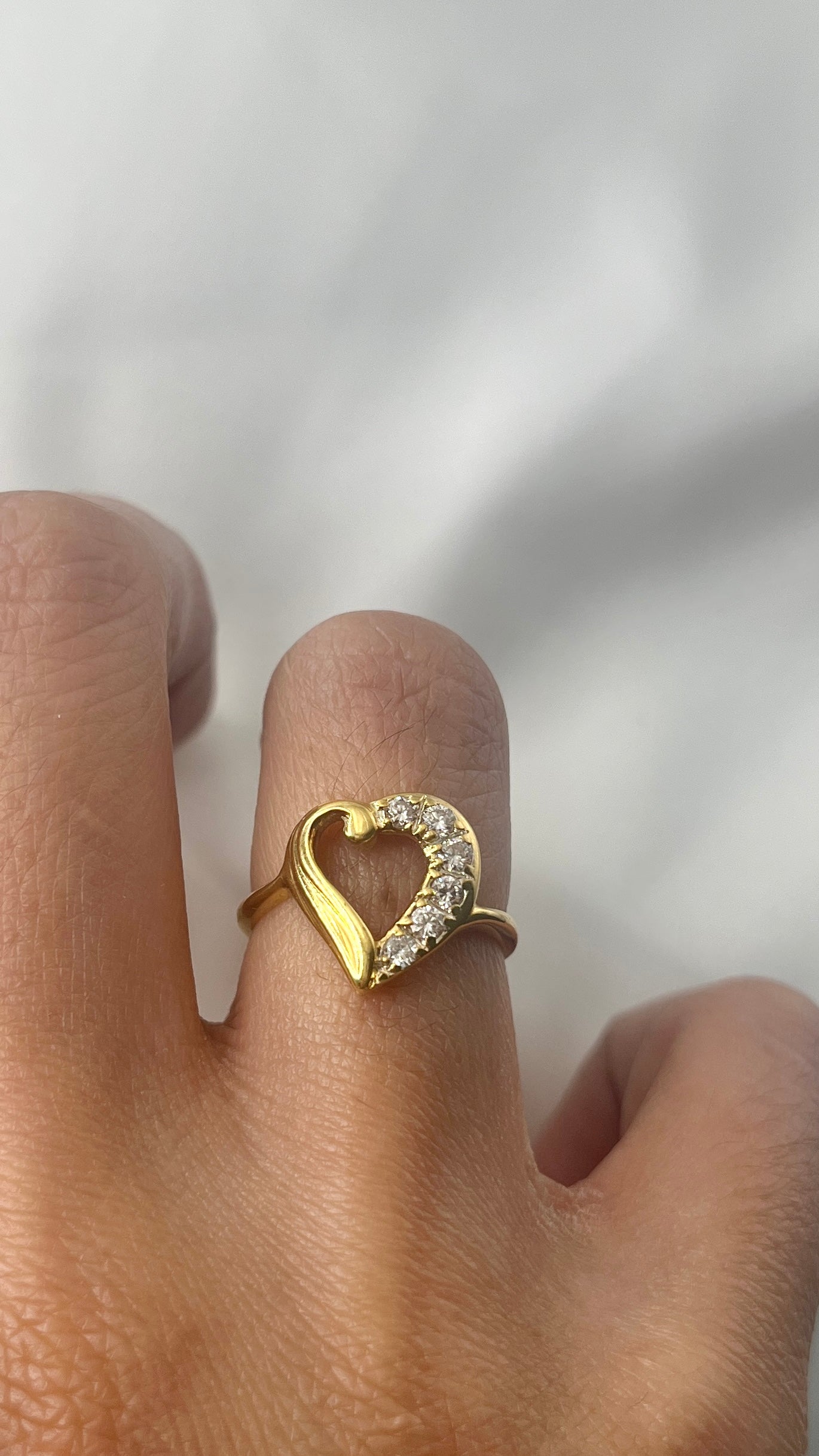 Japan Heart Diamond Ring RG014