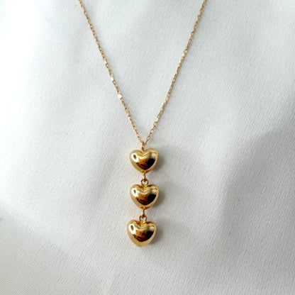 Heart Drop Necklace NL216