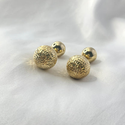 Ball Earrings Reversible ER004