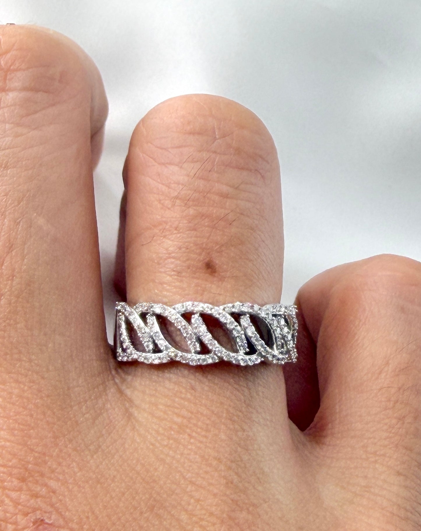 Pave Diamond Ring RG029
