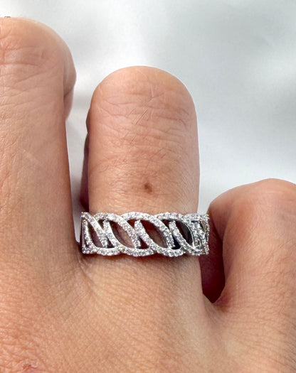 Pave Diamond Ring RG029