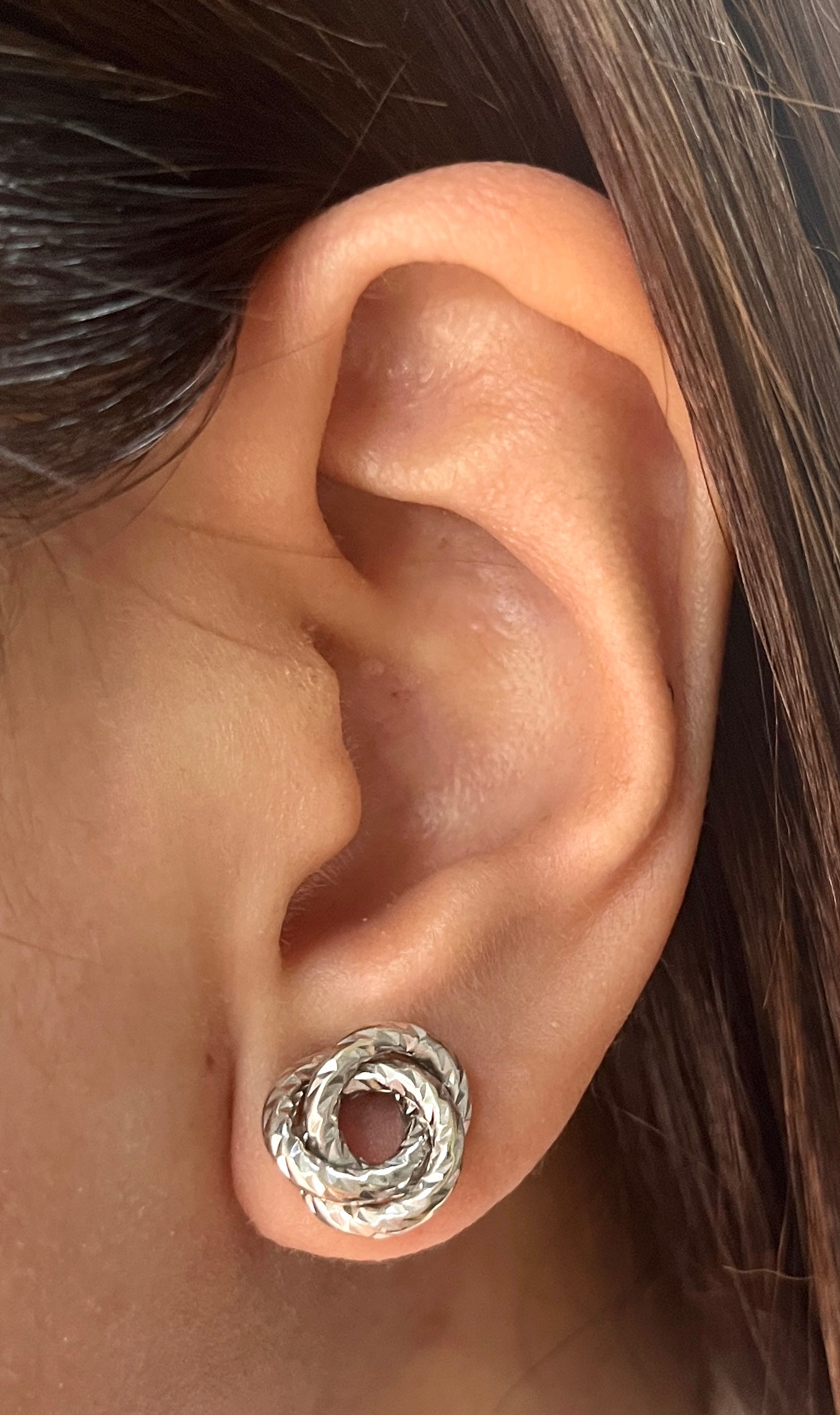 Twisted Knot Earrings ER168
