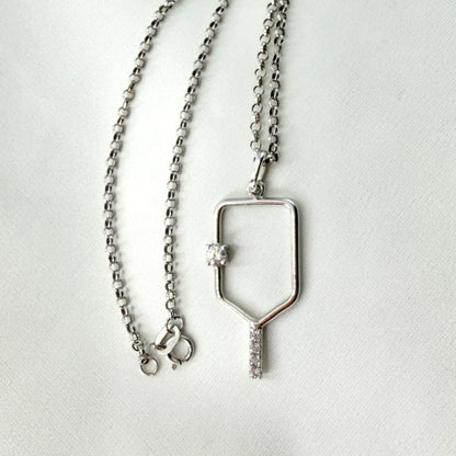 Diamond Paddle Necklace NL222