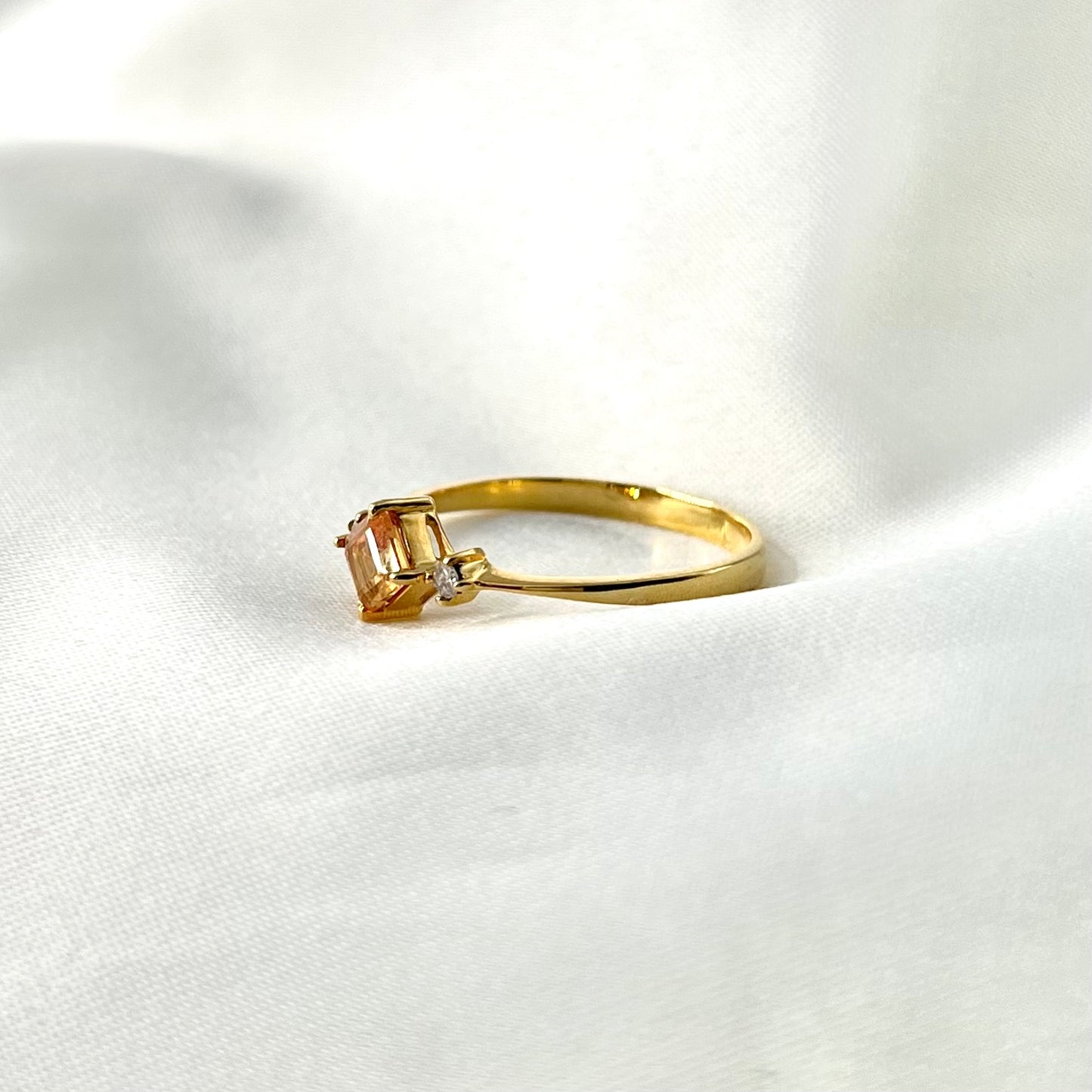 Topaz Diamond Ring RG064