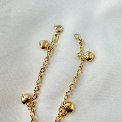 Heart Charm Bracelet BR116