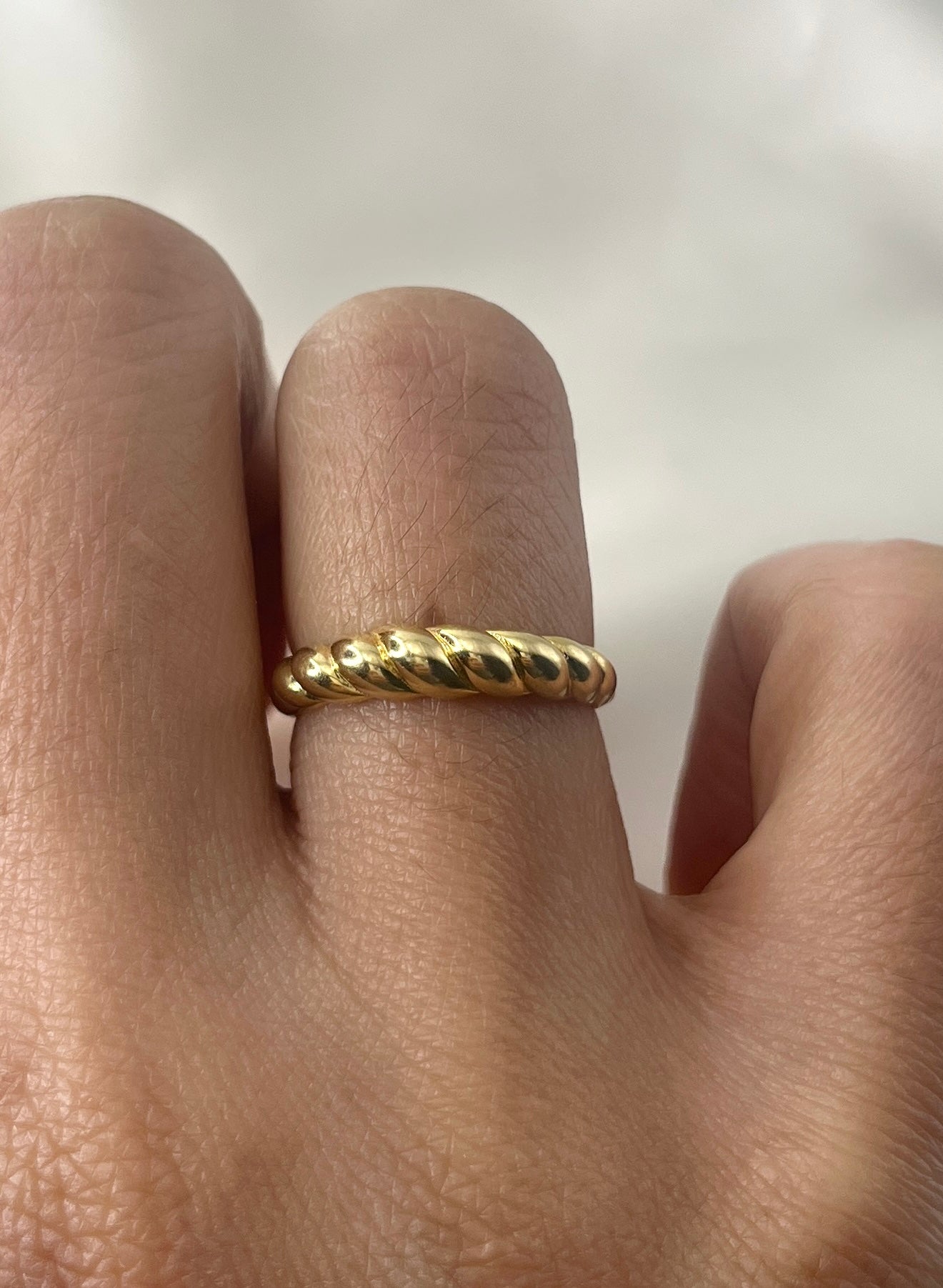 Twisted Rope Ring RG016