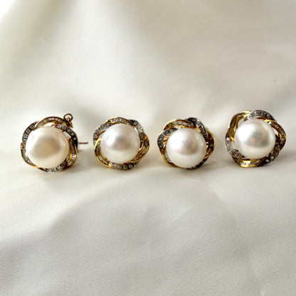 Detachable South Sea Diamond Set ST076