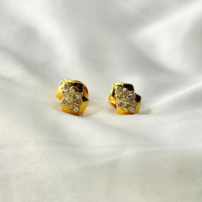 Pave Diamond Earrings ER126