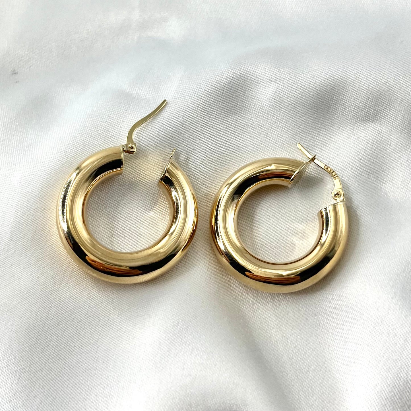 Chunky Creole Earrings ER148