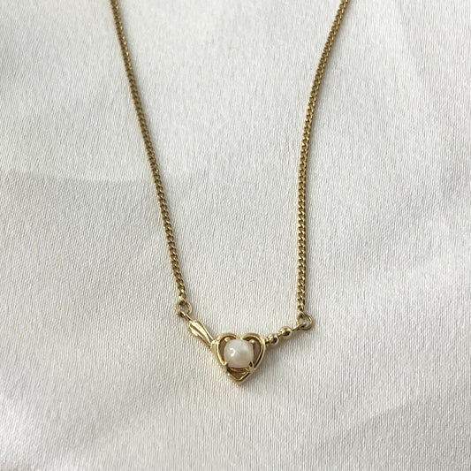 Pearl Heart Japan Choker NL159