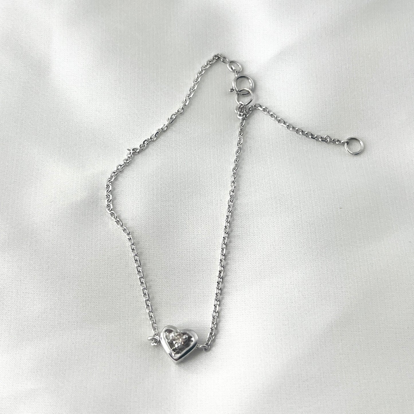 Heart Diamond Bracelet BR110