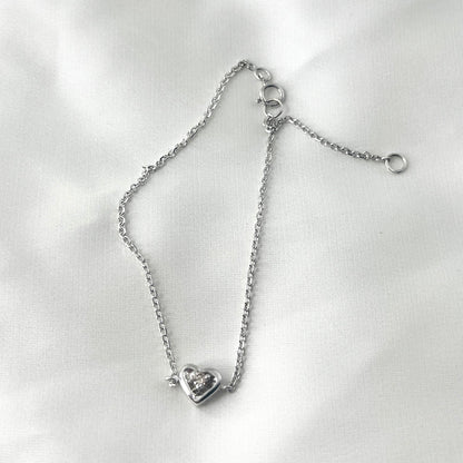 Heart Diamond Bracelet BR110