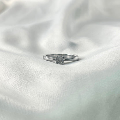 Solitaire Engagement Ring 0.30ct EG012