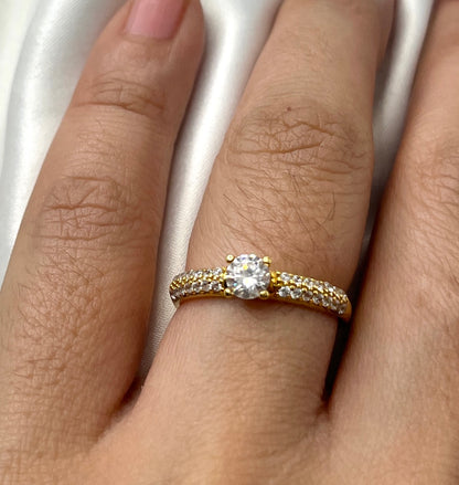 Tiffany Zirconia Ring RG101