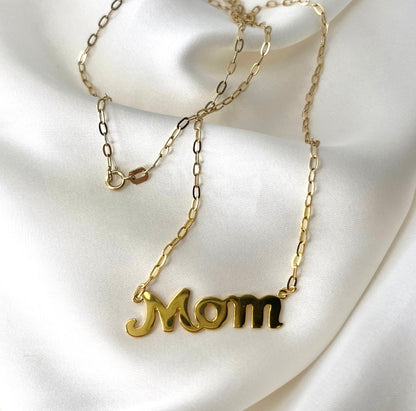 Mom Choker Yellow Gold NL020