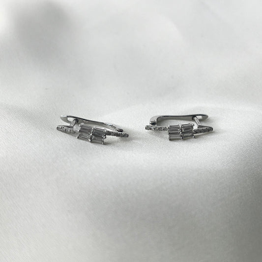 Baguette Diamond Creole HK DE020