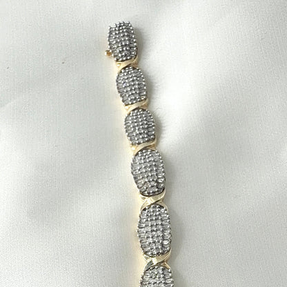 Link Diamond Bracelet BR120