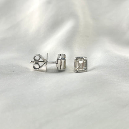 Emerald Cut Earrings DE001