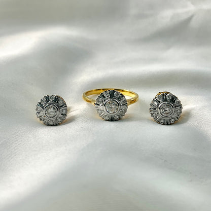 Vintage Illusion Design Diamond Set ST072