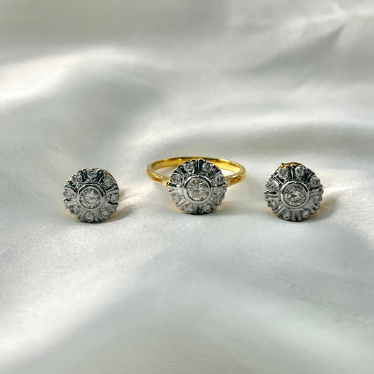 Vintage Illusion Design Diamond Set ST072