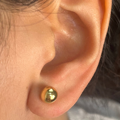 Ball Stud Earrings ER008