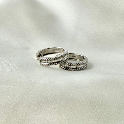 Baguette Creole Earrings DE035
