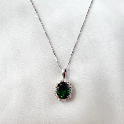 Diamond Emerald Birthstone DiaNL225