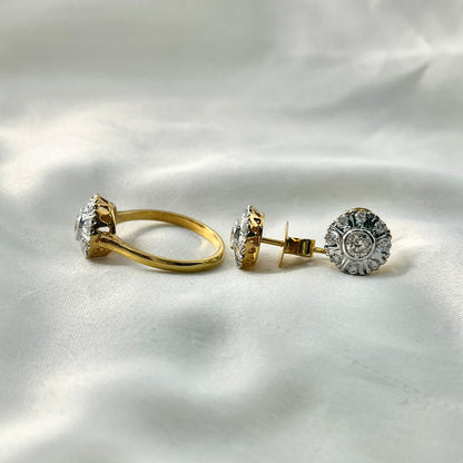 Vintage Illusion Design Diamond Set ST072