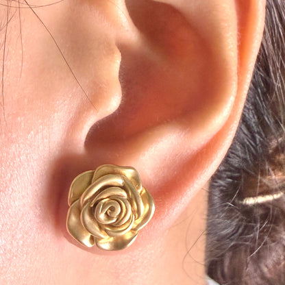 Matte Flower Earrings ER012