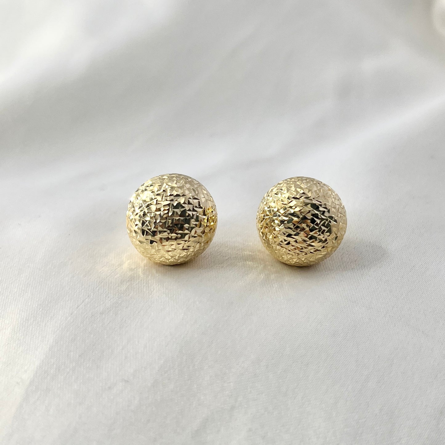 Glossy Ball Earrings ER005