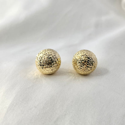 Glossy Ball Earrings ER005