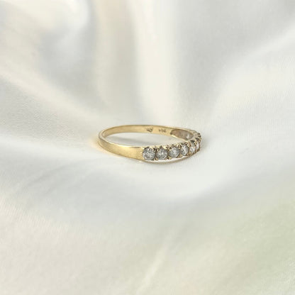 Half Eternity Zirconia RG068