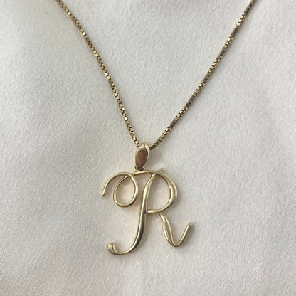 Inital Letter R Pendant NL160