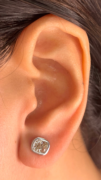 Champagne Diamond Earrings ER179