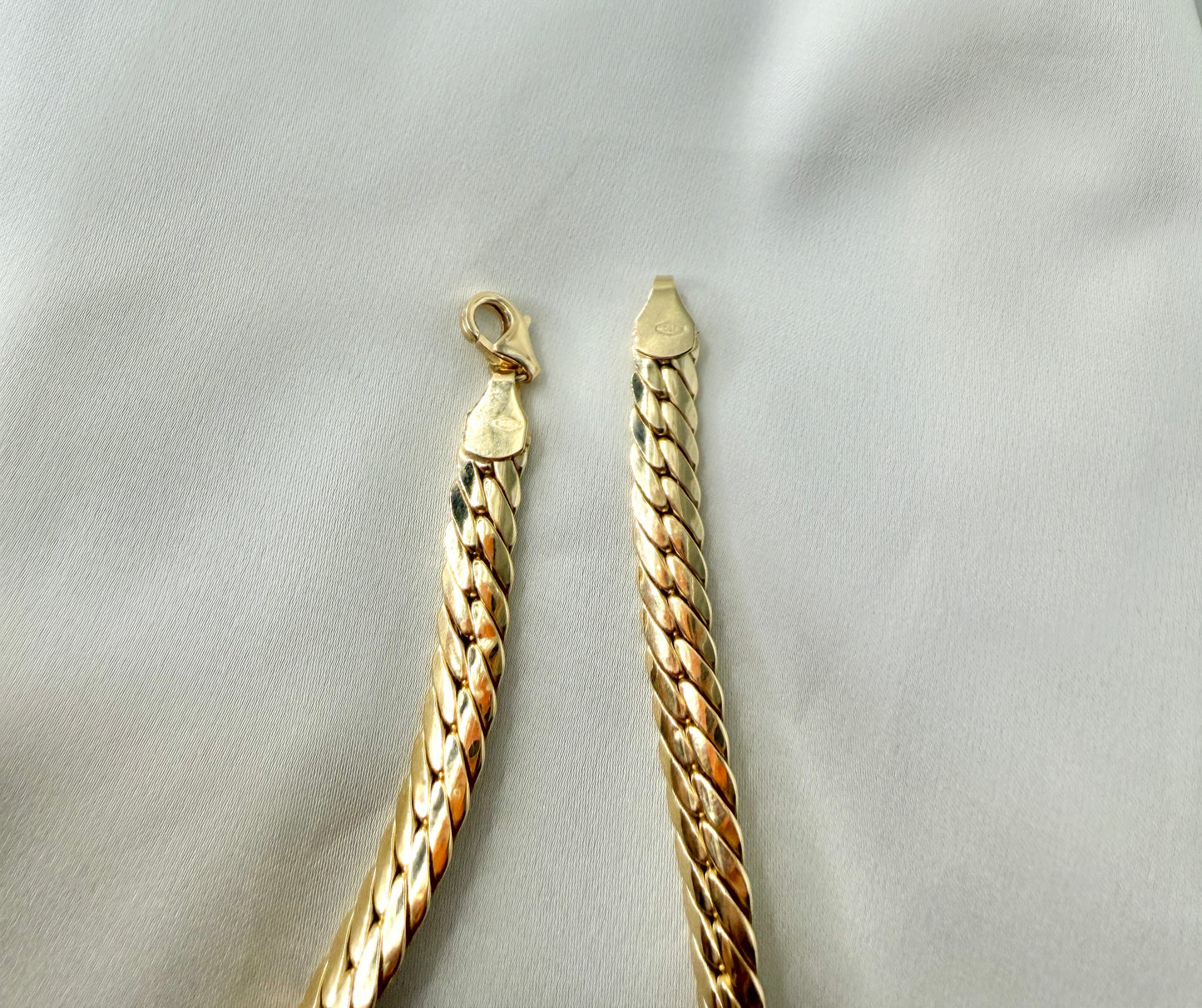 Cuban Yellow Gold Bracelet BR120