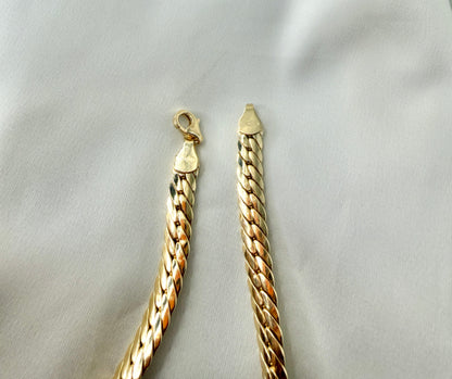 Cuban Yellow Gold Bracelet BR120