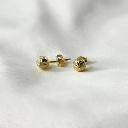 Round Stud Earrings ER128