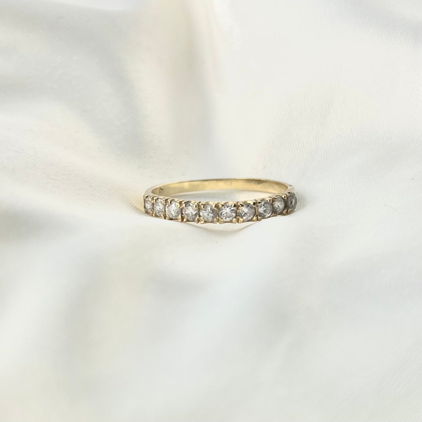 Half Eternity Zirconia RG068