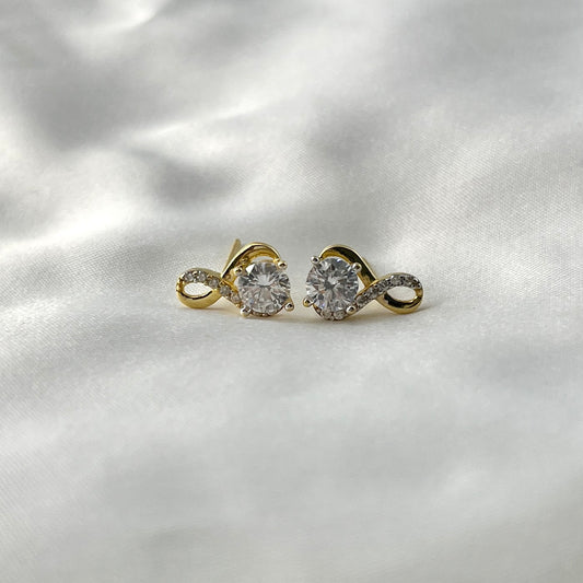 Infinity Zirconia Earrings ER177